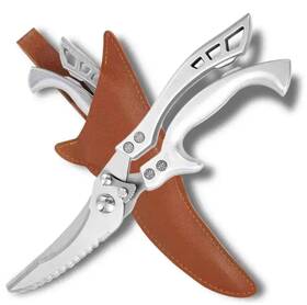 Imkrc Ks-s-23-2 Poultry Shears Heavy Duty Kitchen Scissors With Non-slip Handles Stainless