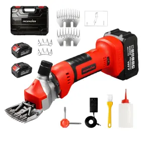 Tah-css-2121-us Incendios Cordless Electric Sheep Shears -500w 2400rpm Heavy Duty Animal Groomer
