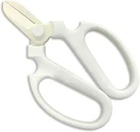 Ippinka 748427078386 Japanese Flowers And Herbs Scissors White
