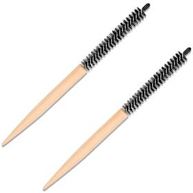 Jaasuee J5081 Small Round Styling Brush - Mini Roller Quiff Comb For Hairdressing Lightwe