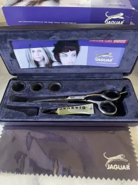 0355 Jaguar 02 Shears Finesse 5 Inch Art No. 2020 Hair Scissors Hairdresser Salon Pro