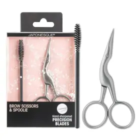 B0795zcr4k Japonesque Brow Scissors And Spoolie Stainless Steel For Grooming