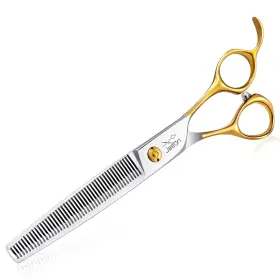 Gou01mc-js Jason 7.5 Inch Thinning Shears For Dogs 40-teeth Dog Grooming Blending Shear Prof Gou01mc-js Jason 7.5 Inch Thinning Shears For Dogs 40-teeth Dog Grooming Blending Shear Prof
