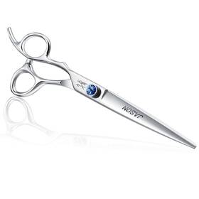Jason Gou02zs-z.j Left Handed 7 Inch Straight Dog Grooming Scissors Premium Cats G... Fast Ship