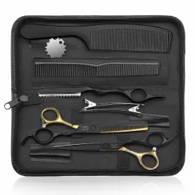 Scissors01 Jason Hair Cutting Scissors Kit - Professional 10 Pcs Haircut Set Wi Scissors01 Jason Hair Cutting Scissors Kit - Professional 10 Pcs Haircut Set Wi