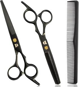 Javenproliu 744759223456 Professional Hair Cutting Shears 6 Inch Hairdressing Barber Scissors