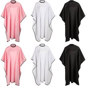 Jenpen Barber-01 6 Pcs Waterproof Hair Styling Cape Salon Barber For Stylist Haird