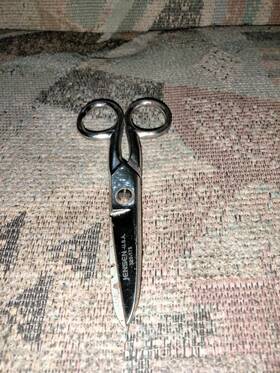Jensen 320-175 Usa Telecom Electrician Shears Notched Blade Bell Atlantic