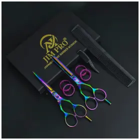 Jm-029 Jim Pro Hair Cutting Scissors Set Professional Hairdressing Shears Beard G