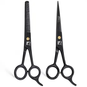 Jimy 697560805024 2 Pc Professional Hair Scissors Cutting Shears 6.5 Inch Stainless Steel Sharp Bla