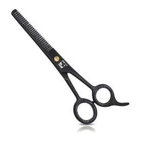 Jimy 697560805031 6.5 Inch Professional Hair Thinning Scissors Ultra Sharp Black Stainless Steel Jimy 697560805031 6.5 Inch Professional Hair Thinning Scissors Ultra Sharp Black Stainless Steel