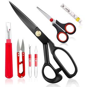 Jneoace Fs001 Fabric Scissors Tailor Sewing Shears 9-inch Heavy Duty For Cutting