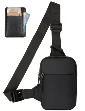 Jnplql 614164022688 Small Crossbody Bag For Women And Men Mini Sling With Adjustable Strap Ce