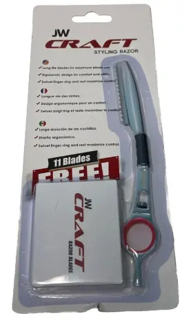 131107 Joewell Jw Craft Hair Salon Styling Razor W 11 Blades Accessories #2248 131107 Joewell Jw Craft Hair Salon Styling Razor W 11 Blades Accessories #2248