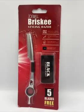 Joewell 608729221999 Briskee Styling Razor With 5 Blades Brand New Sku A17