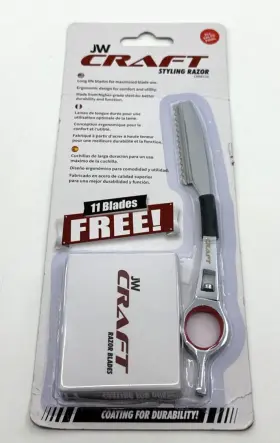 1crbk120 Joewell Crbk120 Jw Craft Hair Salon Styling Razor W 11 Blades Accessories 1crbk120 Joewell Crbk120 Jw Craft Hair Salon Styling Razor W 11 Blades Accessories