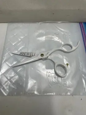 Jw575 Joewell Professional Hairdressing Scissors White Finger Rest Handle