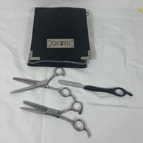 Joewell Txr24 Thinning Shears Txr24/ Texturizing Shear Txr14 And Feather Razor