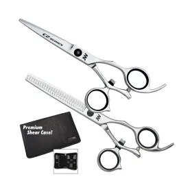 Jw Shears 615446595067 C2 Swivel Thumb Matching Shear And Thinner 5.5 Inch