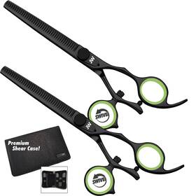 Jw Shears 615446595142 C3 Swivel Thumb Matching Shear And Thinner 5.5 Inch Right Hand