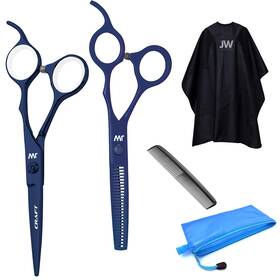 Jw Shears 630808651090 Professional And Thinner Crx Series Combo Cape Comb Case - Barb