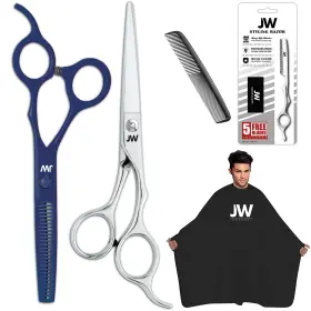Jw Shears 630808651113 Professional - Scissor Thinner Razor Cape And Combo Set S2-combo