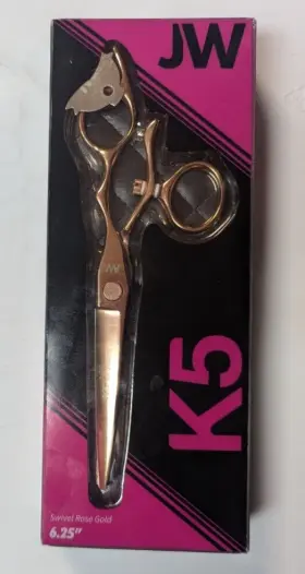 Jw Shears 630808653650 K5 Series 6.25 Inch Premium Swivel - Rose Gold Brand New Jw Shears 630808653650 K5 Series 6.25 Inch Premium Swivel - Rose Gold Brand New