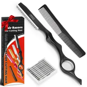 Jzko 685583919354 Hair Razors For Cutting 12pcs Professional Styling Thinning Texturizing