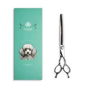 Ksp-136 K9 Shears 8 Inch Dog Grooming Chunker Scissors Vg10 Japanese Steel Professional