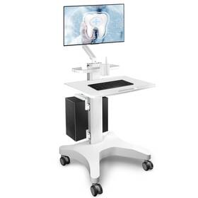 Kalolary Veibao-kalolary-032 Medical Trolley Cart With Monitor Mount Mobile Workstation