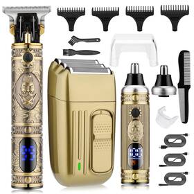 Karrte Ka-963 Men S Grooming Kit Professional Hair Clippers And Shaver For El