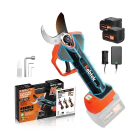 Kt-9035-eu Kebtek Battery Powered Pruning Shears 1.4 Inch 35mm Electric Pruners Cordles
