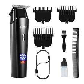 Kemei Km-1113uk Hair Trimmer Professional Clipper For Men Clippers ... Fast Ship