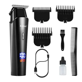 Km-1113uk Kemei Hair Trimmer Professional Clipper For Men Clippers ... Fast Ship