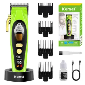 Km-2035 Kemei Professional Hair Clipper For Men Rechargeable Barber Cordles