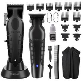 Kemei Km-2299 2296amz Hair Clippers And Trimmers Set Professional Barber Clipper For Cu