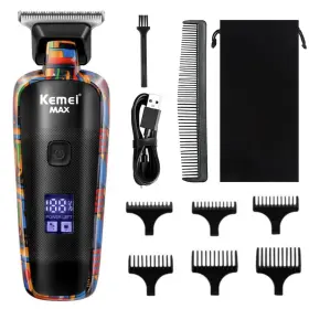 Km-max5090 Kemei Max5090 Professional Hair Clippers For Men Cordless Lcd D... Fast Ship Km-max5090 Kemei Max5090 Professional Hair Clippers For Men Cordless Lcd D... Fast Ship