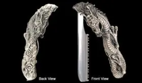 Kecr1 Kenchii New Charmer Collection Model Dragon Hair Shaving Razor