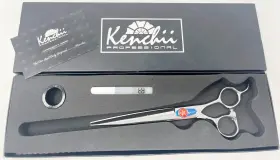 Kefso7 Kenchii Grooming - Five Star 7.0 Inch Straight Shear Pro Sharpened Cuts Great