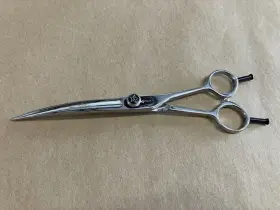 Kesfs75c Kenchii Grooming - Five Star 7.5 Inch Curved Shears- Professionally Sharpened Kesfs75c Kenchii Grooming - Five Star 7.5 Inch Curved Shears- Professionally Sharpened