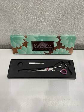 Kenchii Professional 633726086388 Scorpion 7 Inch Curved Shears Rose