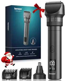 05-ktmq43-0ga Kensen Beard Trimmer For Men - 42 Adjustable Length Settings Hair Clippers Professi