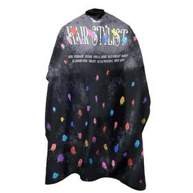 King Midas Empire 553164172351 Hair Stylist Cape Salon Water Proof Snap Closure Extra Long