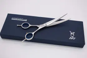 4346790749 Kko Professional Dog Grooming Scissors 7.0 Inch Classic Dogs Shear Curved Bl