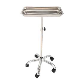 Konmee 03aity-001 Upgraded Mayo Instrument Stand With Mobile 5 Caster Base Medical Docto