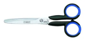 772413 Kretzer Finny Office/craft Scissors 5.0 Or Is 13 Cm Rounded Edges For