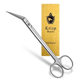 Krisp Beauty 343485485666 Long Handle Toenail Scissors - 6 Inch Handled Nail Clippers For Seniors P
