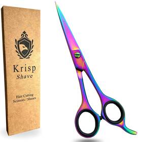 Krisp Beauty 419791660806 Professional Hair Cutting Scissors - Barber Stainless