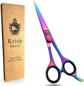 Krisp Beauty Kbs-2678 Professional Hair Cutting Scissors - Stainless Steel Salon Barber H