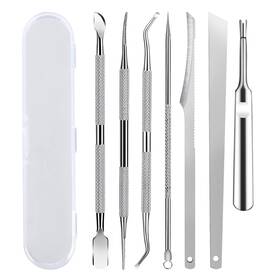 Kuanstore Ku 1000 7-pack Ingrown Toenail Tool Kit - File Lifters Surgical Safe Pedicure Tools